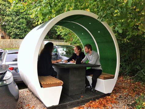 Meetings Outside Are Way More Fun Than Indoors Our Pods Give That