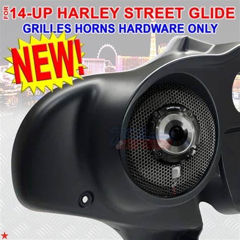 2014 2021 Harley Street Glide Diamond Audio Pro Speaker Kit Includes