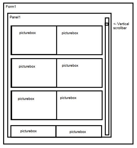picturebox - VB.NET How to only show image in visible pictureboxes