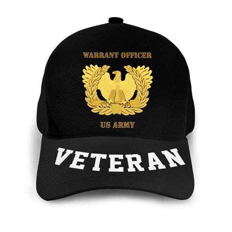 Warrant Officer Emblem Baseball Cap Dad Hat Unisex Classic Sports Hat