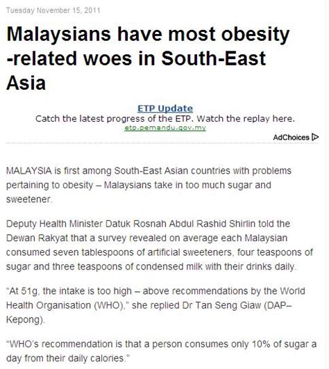 Obesity reviews obesity in malaysia m. Path of Life: Fast Food. Yay or Nay?