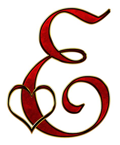 Free Image On Pixabay Alphabet Letter Initial Heart E Letter
