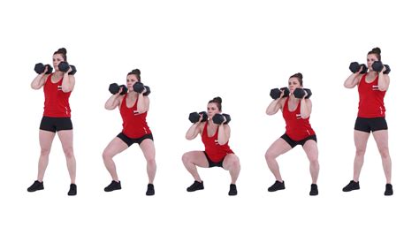 Crossfit The Dumbbell Front Squat