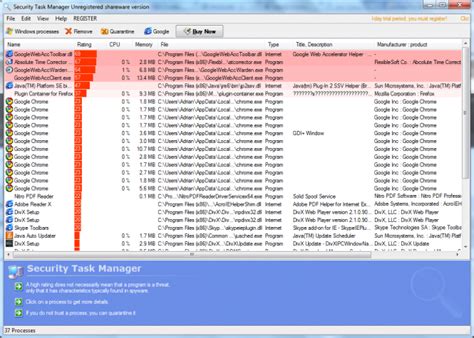 Security Task Manager Download Free With Screenshots And Review