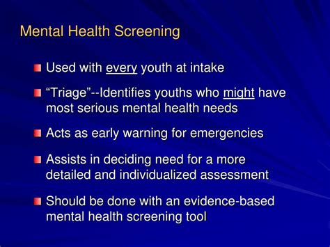ppt thomas grisso national youth screening and assessment project powerpoint presentation id