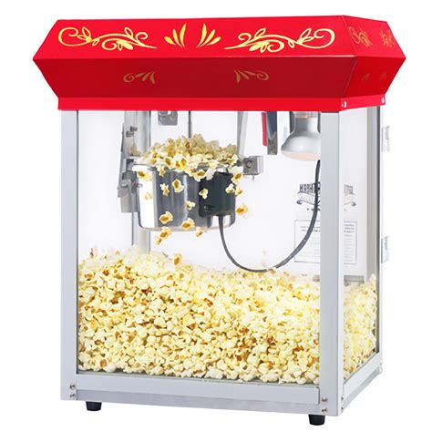 Great Northern Popcorn Red Foundation Popcorn Popper Machine Cart 4