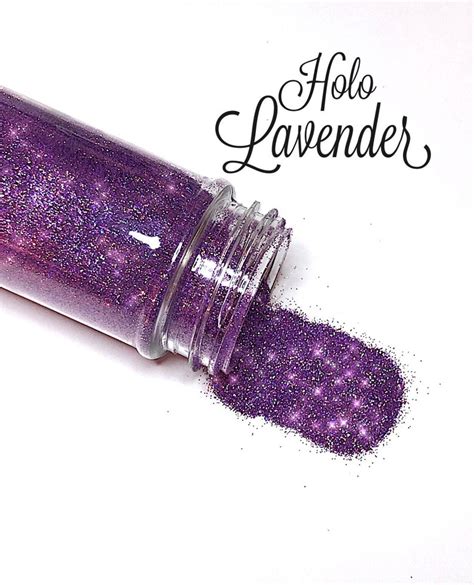 Holo Lavender A Lavender Holographic Ultra Fine Polyester Etsy