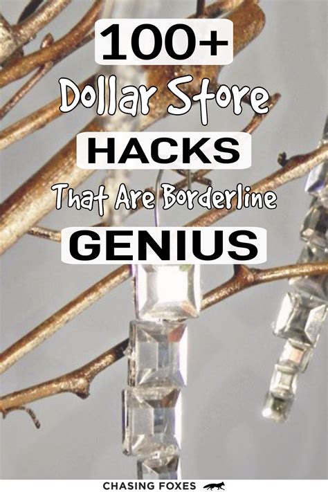 100+ DIY Dollar Store Hacks | Store hacks, Dollar store hacks, Dollar