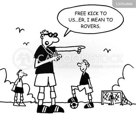 Football Ref Cartoons And Comics Funny Pictures From Cartoonstock