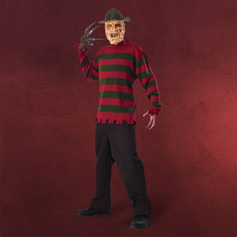 Nightmare Freddy Krueger Horror Kostüm Pullover Für Halloween Und