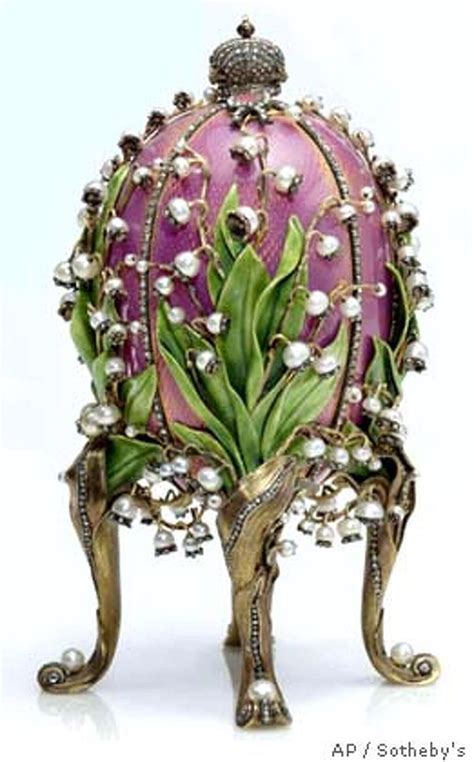 Forbes Kin To Auction Czars Eggs Publisher Held 9 Of 50 Faberge