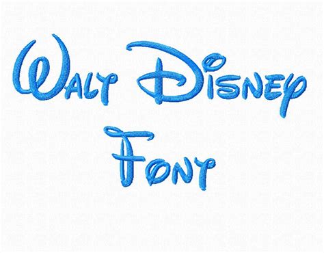 Walt Disney Machine Embroidery Font Embroidery Fonts Machine