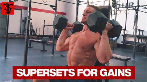 Superset Workout 3 Push Pull Combos Youtube