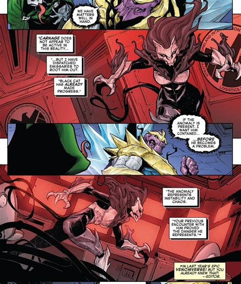 Poisoned Black Cat Symbiotes Marvel Carnage Marvel Venom Comics