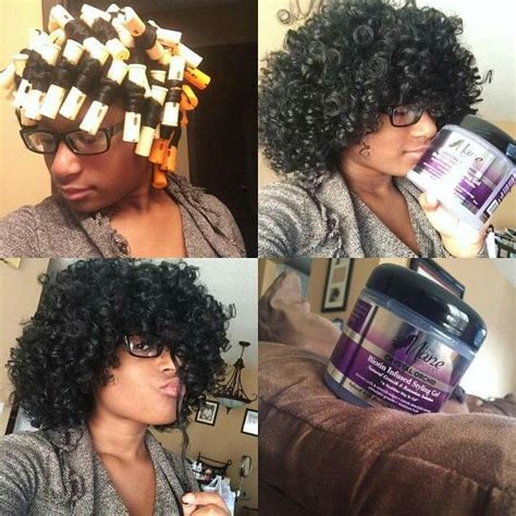 Perm Rod Results Perm Rod Set Natural Hair Styles Naturally Curly
