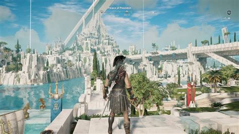 Assassins Creed Odyssey Free Roam At Atlantis Gameplay 1080p60FPS