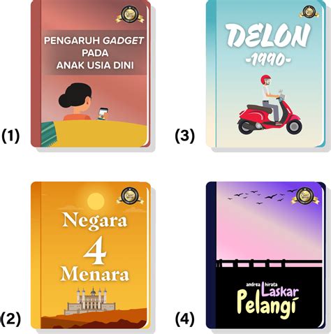 Berdasarkan sampul buku yang termasuk nonfiksi dit...