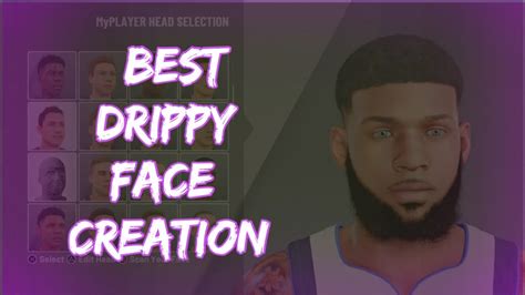 Best Drippy Face Creation 💧 In Nba 2k 20 Youtube