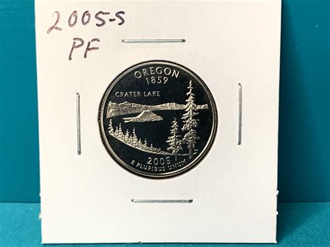 2005 S Oregon Proof 50 State Quarter For Sale Buy Now Online Item