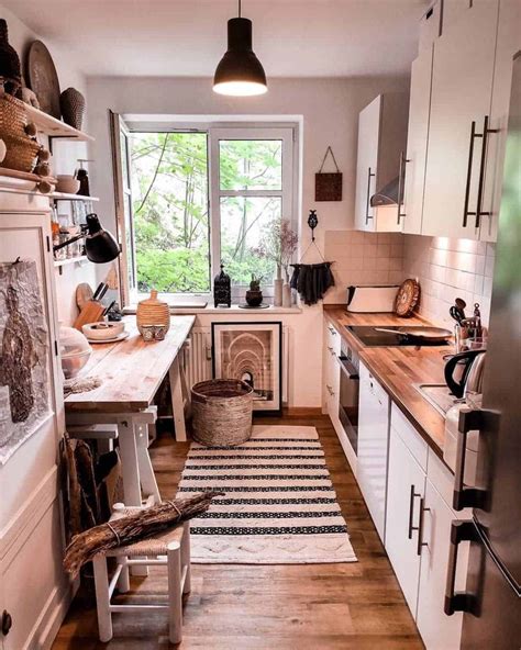 23 Cozy And Chic Small Kitchen Design Ideas Kitchen Interior Cozy