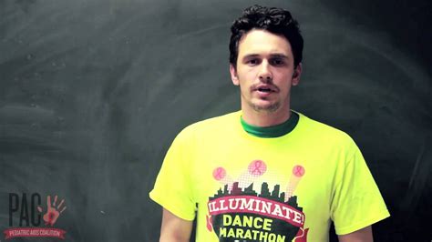 James Franco Supports Dance Marathon At Ucla Youtube