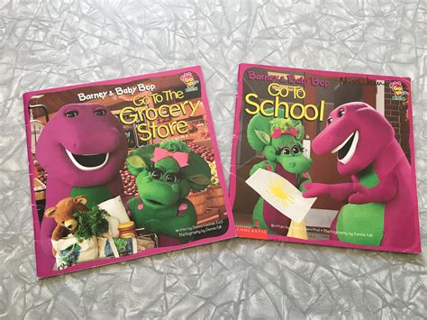 1996 Barney And Baby Bop Go To Series Childrens Live Action Picture