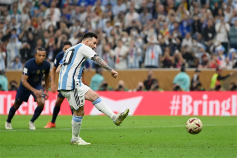 Messi Goal Watch Argentina Captain Score Penalty Against France In