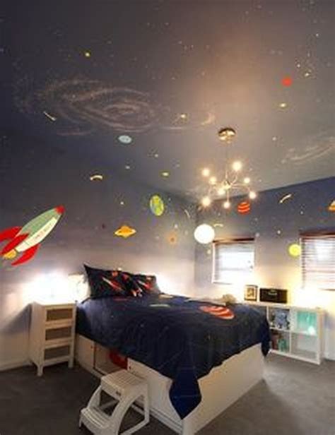 25 Stunning Outer Space Themed Bedroom For Boys Boysbedroom In 2020