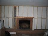 How To Drywall Over Brick Fireplace Photos