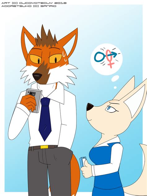 what re your guy s thoughts on fenneko and ookami possibly being a couple r aggretsuko
