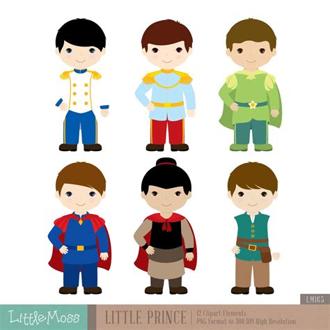 Little Prince Digital Clipart 1