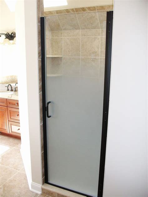 Privacy Glass Bathroom Door Unique Semi Frameless Shower Door With