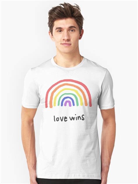 Lgbtqa Pride Love Wins Essential T Shirt By Zach Williams Pride