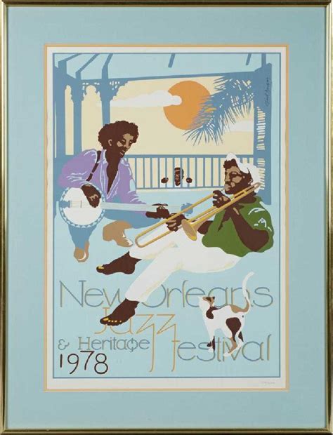 New Orleans Jazz And Heritage Festival 1978 Poster