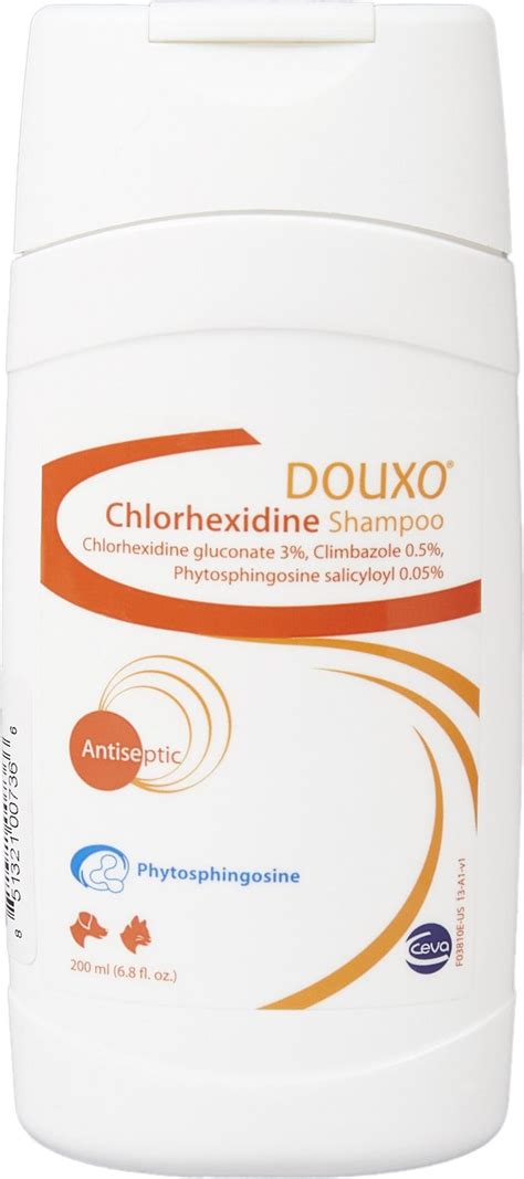 Douxo Chlorhexidine Ps Dog And Cat Shampoo 68 Oz Bottle