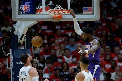 Nba New Orleans Pelicans Rout Phoenix Suns Without Devin Booker Playoff Tied At 2 2