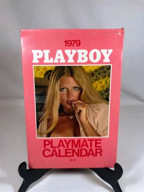 VINTAGE 1971 PLAYBOY Playmates 12 Month Calendar Pin Up Original Sleeve