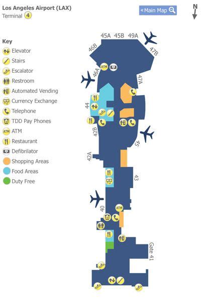 28 Map Los Angeles Airport Maps Online For You