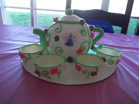 Princess tea set cake | Tea set, Cupcake cakes, Decor