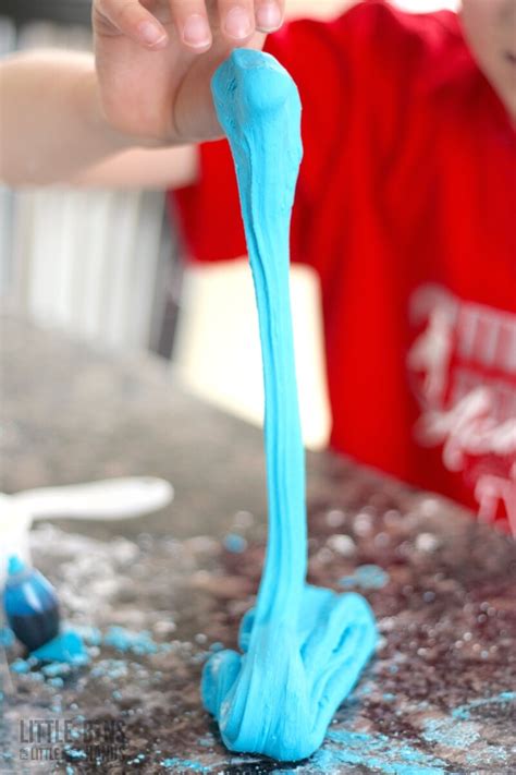 How To Make Slime With Cornstarch Little Bins For Little Hands