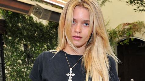 Sexy Abbey Lee Kershaw Parties With The ‘it Girls In Hollywood Wearing