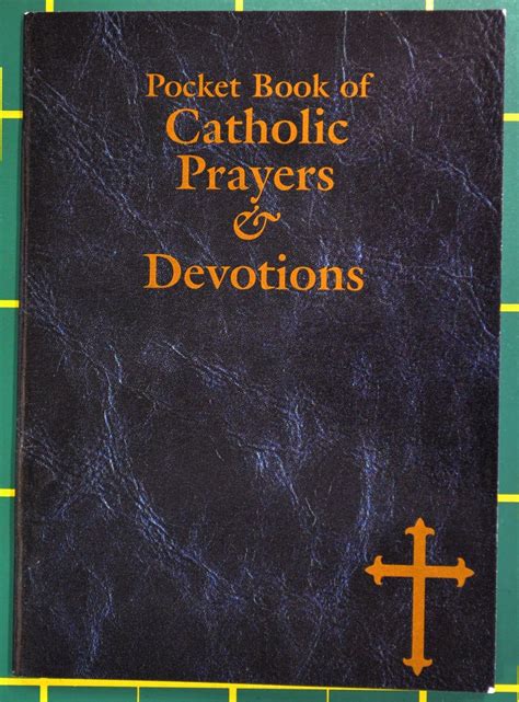 Pocket Book Of Catholic Prayers And Devotions 32 Pages 64mm X 88mm