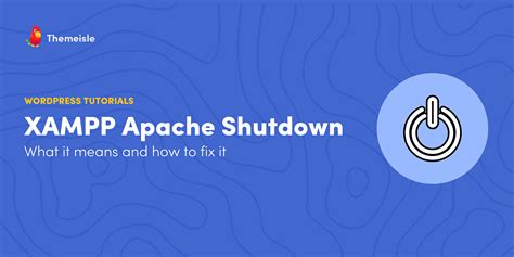 How To Fix Xampp Error Apache Shutdown Unexpectedly