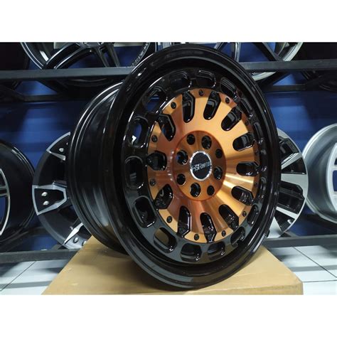 Velg mobil brave (770) ring 17 black full polish. Velg Mobil Ring 16 Tipe Myth07 Warna Black Bronze Untuk ...