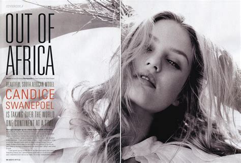 Candice Swanepoel Mens Style Magazine Winter 2011 ~ Celebrities Juice