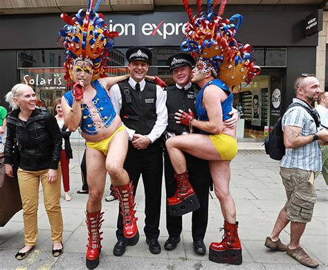 pride london parade attracts thousands in pictures