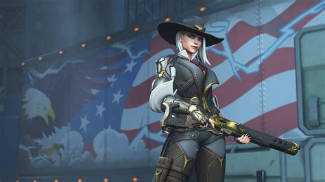 Ashe 4k 8k Hd Overwatch Wallpaper