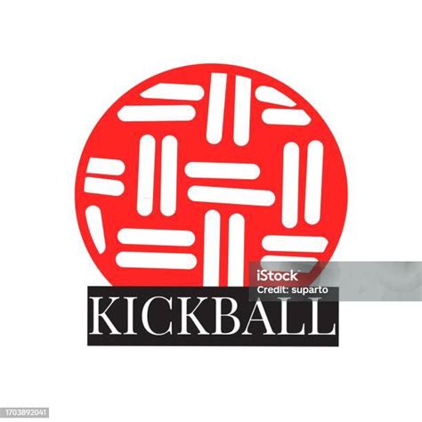 Kickball Logo Vector Modern Stock Illustration Download Image Now