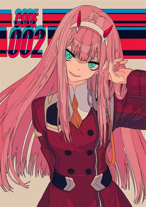 Hd Wallpaper Zero Two Darling In The Franxx Anime Manga Pink Hair
