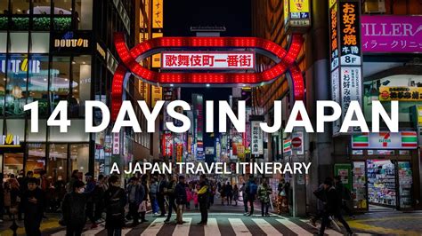 how to spend 14 days in japan a japan travel itinerary youtube trending